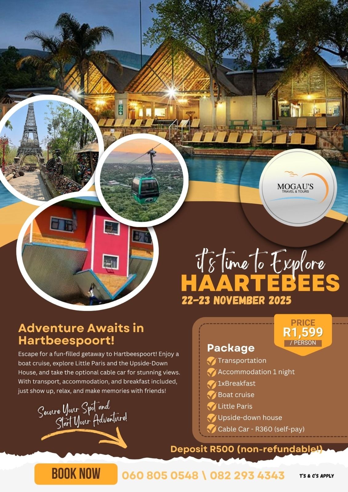 Explore Haartebees For One Day